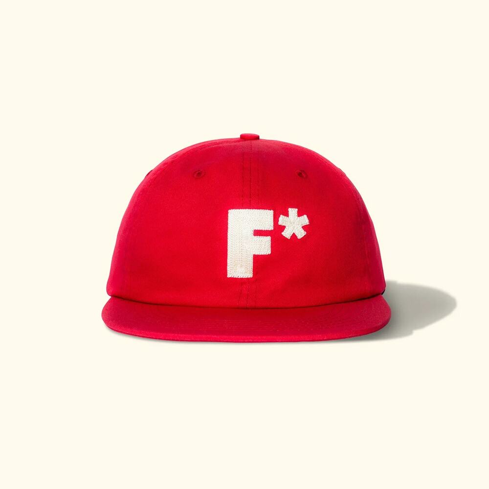 Golf le Fleur F* 6 Panel Hat Red